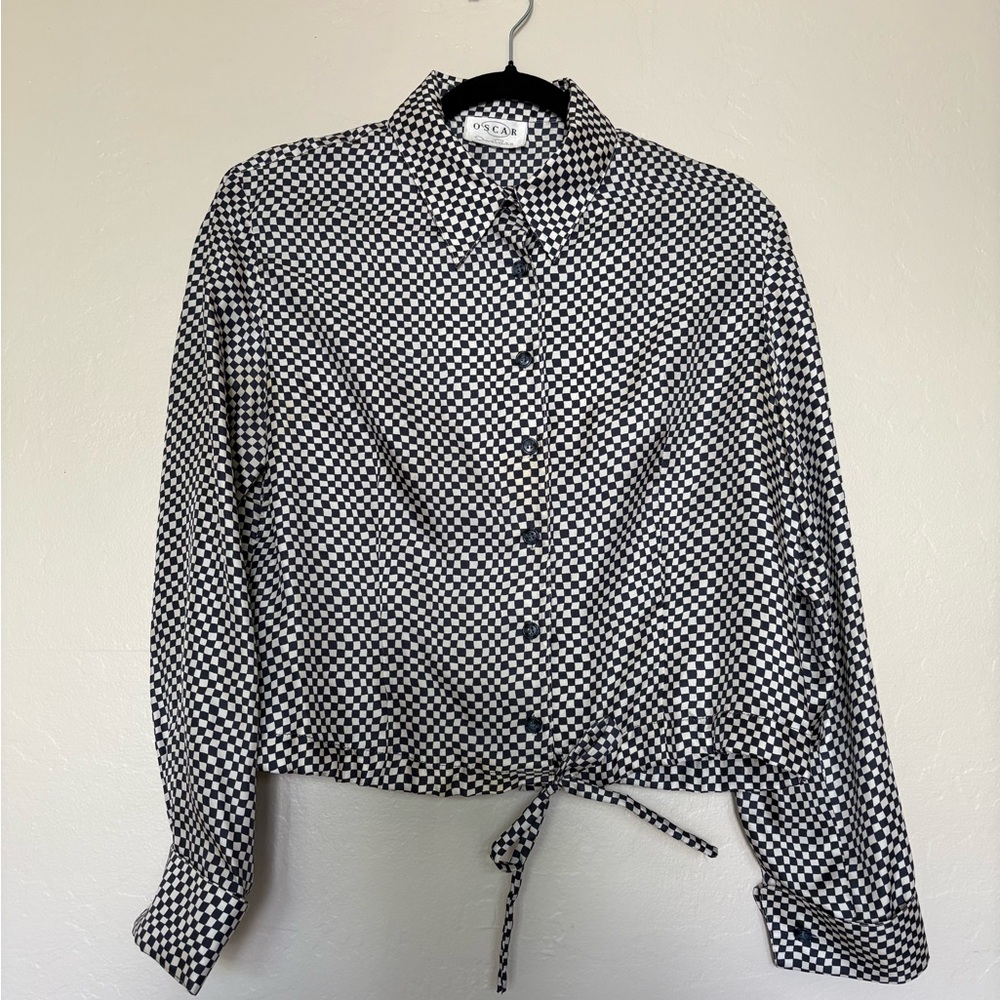 Vintage Oscar de la Renta blouse